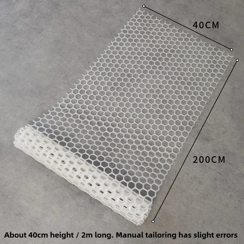 Cuttable Plastic Net Pet Fence Mesh Poultry Anti Escape Protective Net for Cats Dog Safety Mesh Encrypted Sheet Pets Supplies