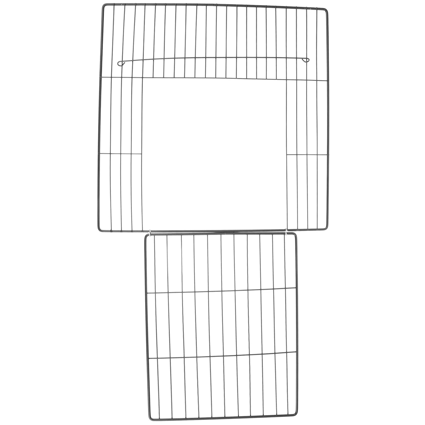 Cat Cage Net Pet Screen Gate for Cats Dog Crate Metal Wire Fence Small Playpen Install Cat Fence Door Pet Villa