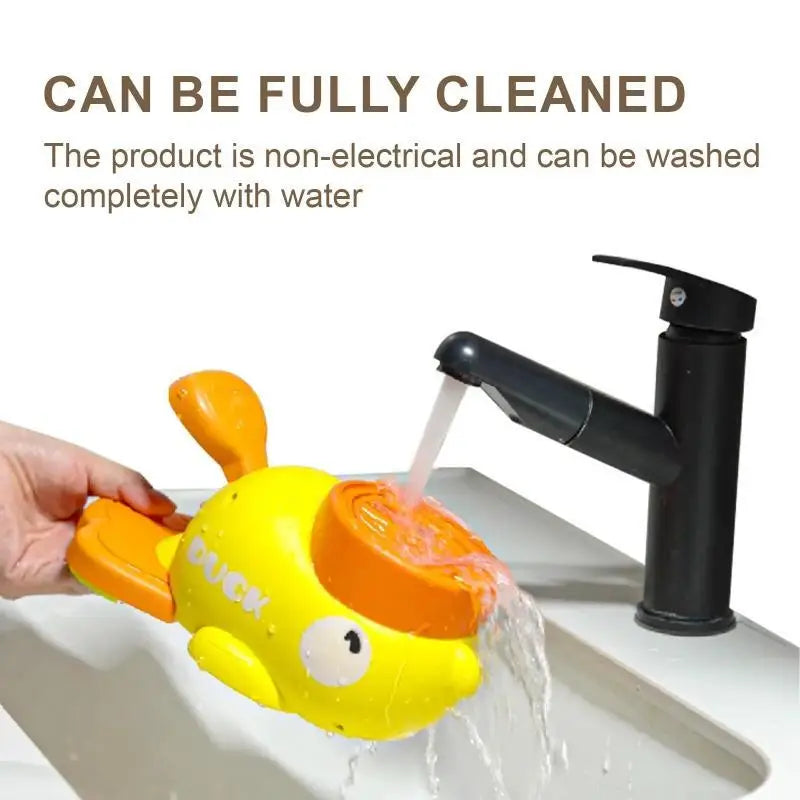 Automatic Dog Puzzle Feeder Interactive Toys Pet Food Treat Dispenser Cartoon Duck Design Anti-slip Pet Feeder for Dog Training