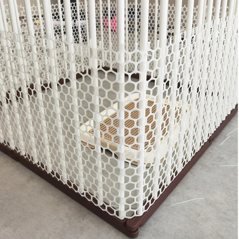 Cuttable Plastic Net Pet Fence Mesh Poultry Anti Escape Protective Net for Cats Dog Safety Mesh Encrypted Sheet Pets Supplies